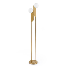 Home standing Decorative Ball  simple luxury gold wrought iron Indoor floor Lamp